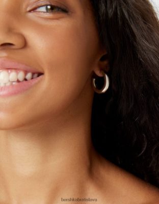 Bershka ženy 7-balenie kruhových náušníc zlato príslušenstvo B86RXX2513 Bershka Rifle