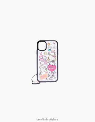 Bershka ženy hello kitty charm obal na iphone čierna príslušenstvo B86RXX2072 Bershka Rifle