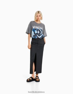 Bershka ženy midi sukňa na mieru exkluzívne oblečenie B86RXX1641 Bershka Nohavice