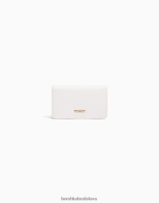 Bershka ženy základná peňaženka na mince biela príslušenstvo B86RXX2390 Bershka Rifle