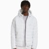 Bershka muži ľahká nafukovacia bunda biela oblečenie B86RXX3062 Bershka Rifle