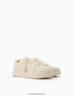 Bershka muži tenisky s príveskom na kľúče piesku obuv B86RXX3477 Bershka Nohavice