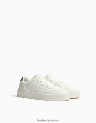 Bershka muži tenisky v retro štýle biela obuv B86RXX3442 Bershka Slovakia