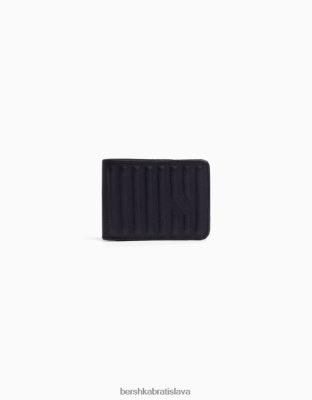 Bershka muži textúrovaná kabelka čierna príslušenstvo B86RXX3608 Bershka Rifle