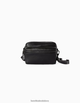 Bershka muži základná crossbody kabelka čierna príslušenstvo B86RXX3592 Bershka Slovakia
