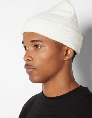 Bershka muži základná čiapka biela príslušenstvo B86RXX3625 Bershka Slovakia